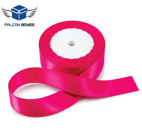 1 Inch Satin Ribbon Roll - 18 Yards for Gift Packaging