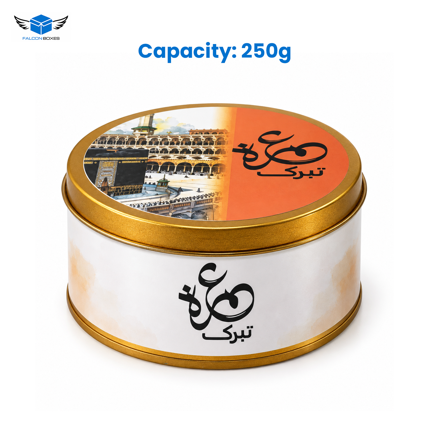 Orange Kaaba 250g tin