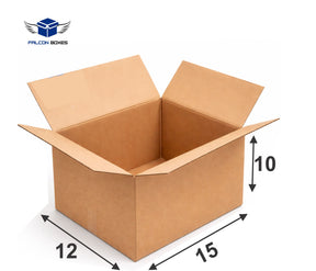 (15x12x10)Multipurpose Storage Carton– Strong & Reliable Packaging Solution (5 PLY)