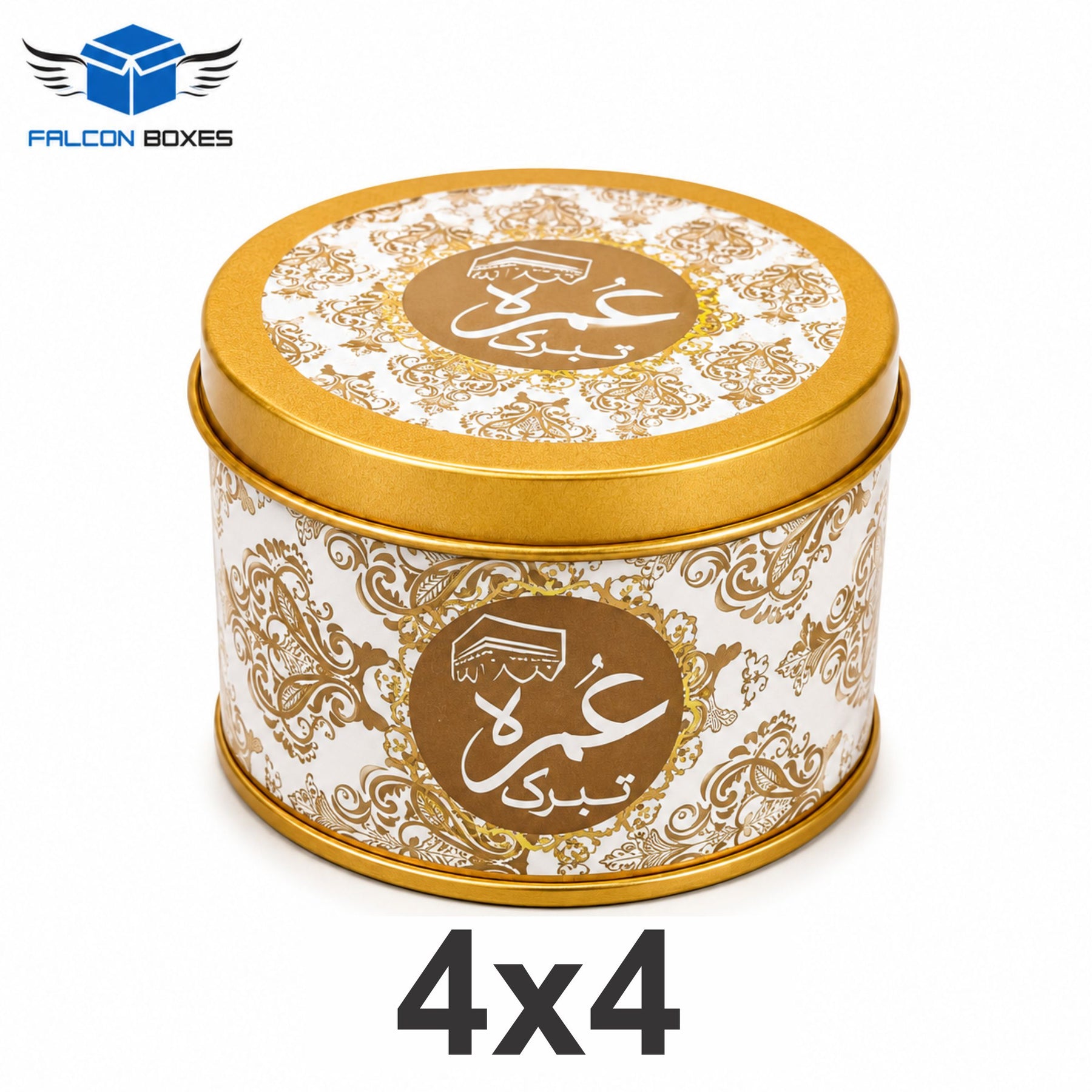Tin Box B&W – Premium Umrah & Hajj Tabarruk Gift 250G