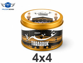 Tin Box B&W – Premium Umrah & Hajj Tabarruk Gift 250G