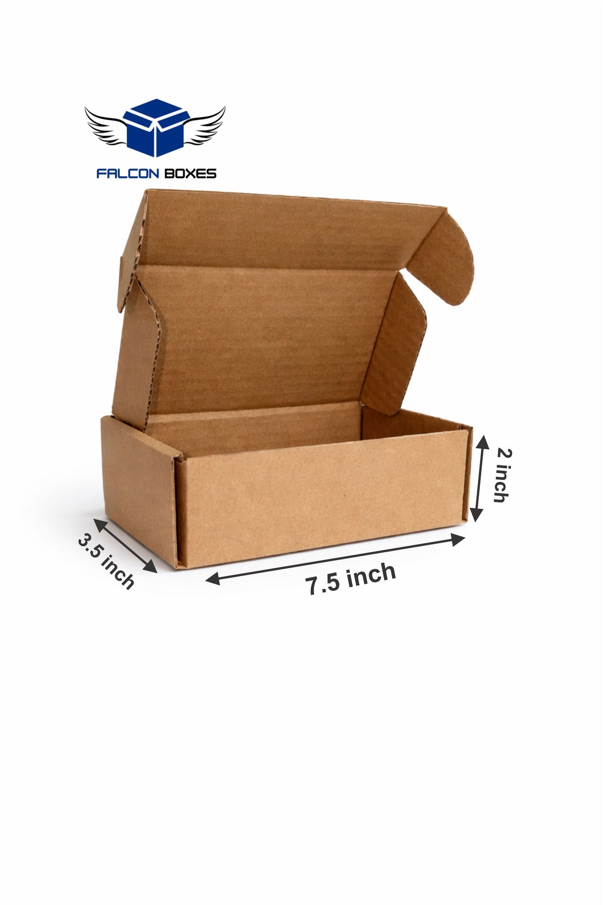(7.5x3.5x2) Premium Corrugated Cosmetic Packaging Box