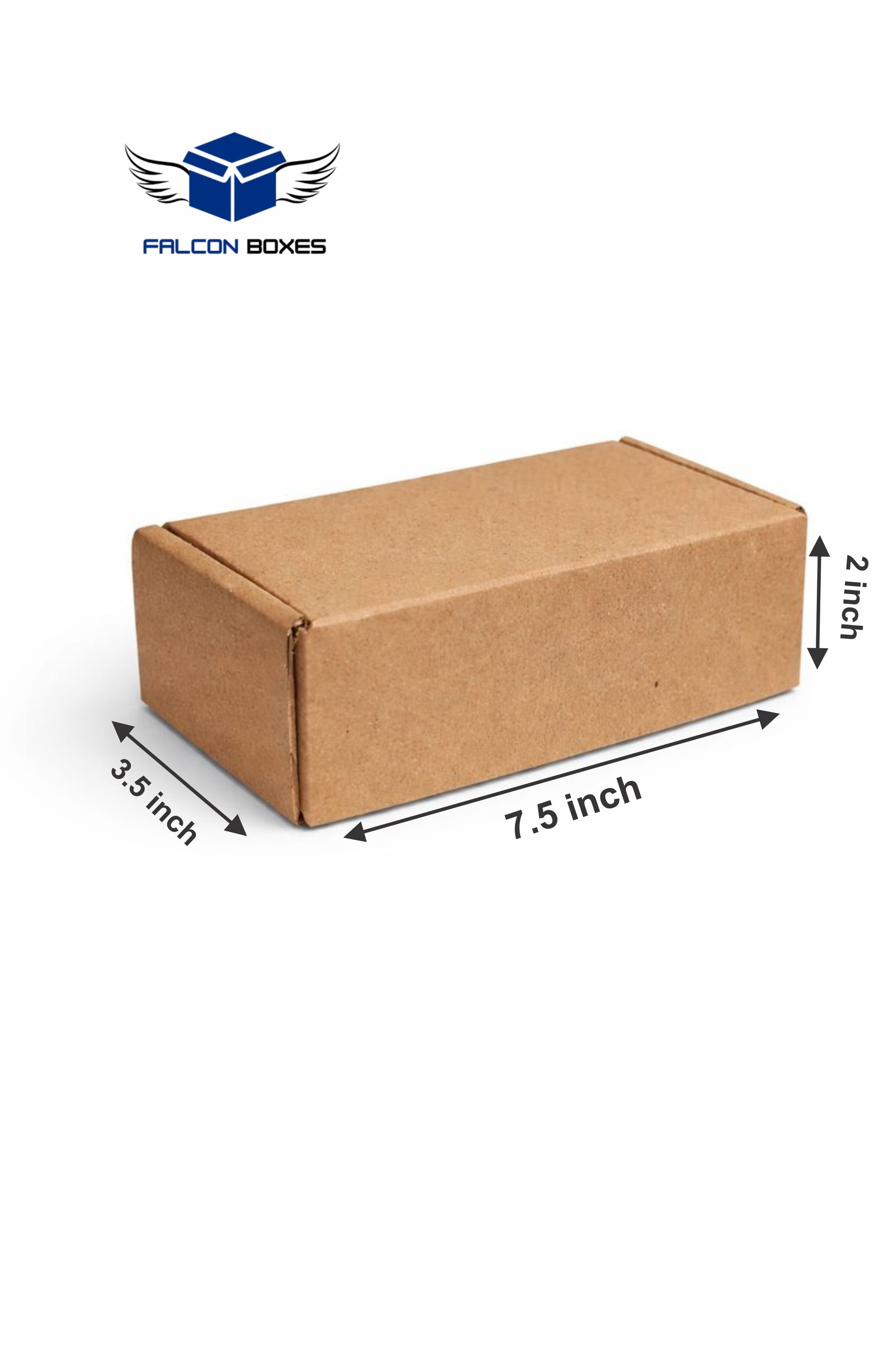 (7.5x3.5x2) Premium Corrugated Cosmetic Packaging Box