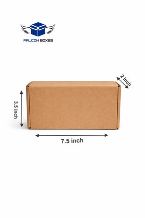 (7.5x3.5x2) Premium Corrugated Cosmetic Packaging Box