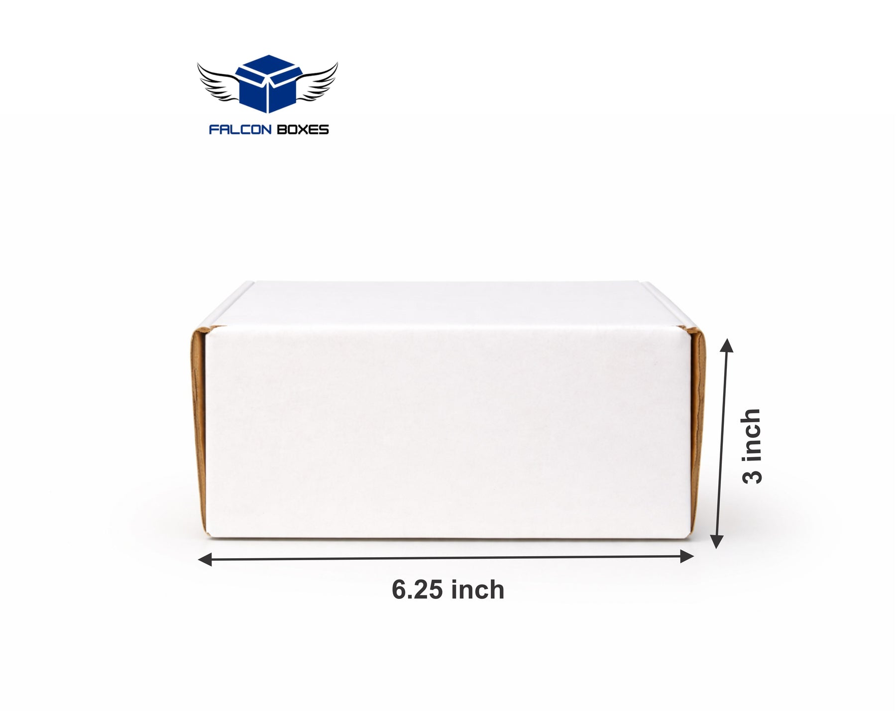 (6.25x5x3) White Mini Mover Ecommerce Box