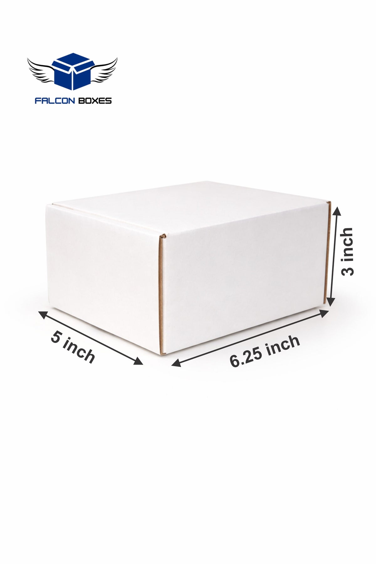 (6.25x5x3) White Mini Mover Ecommerce Box
