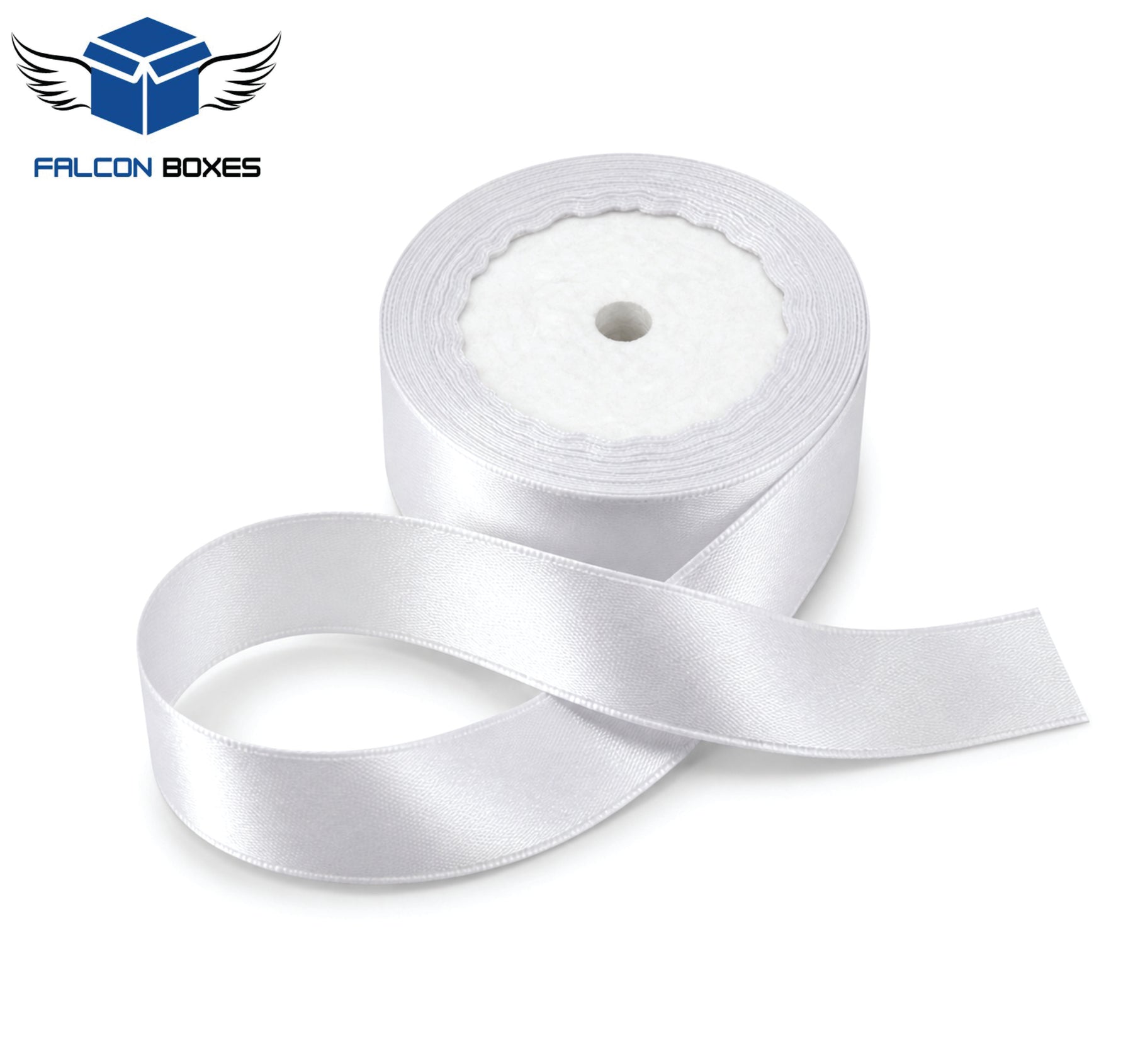 1 Inch Satin Ribbon Roll - 18 Yards for Gift Packaging