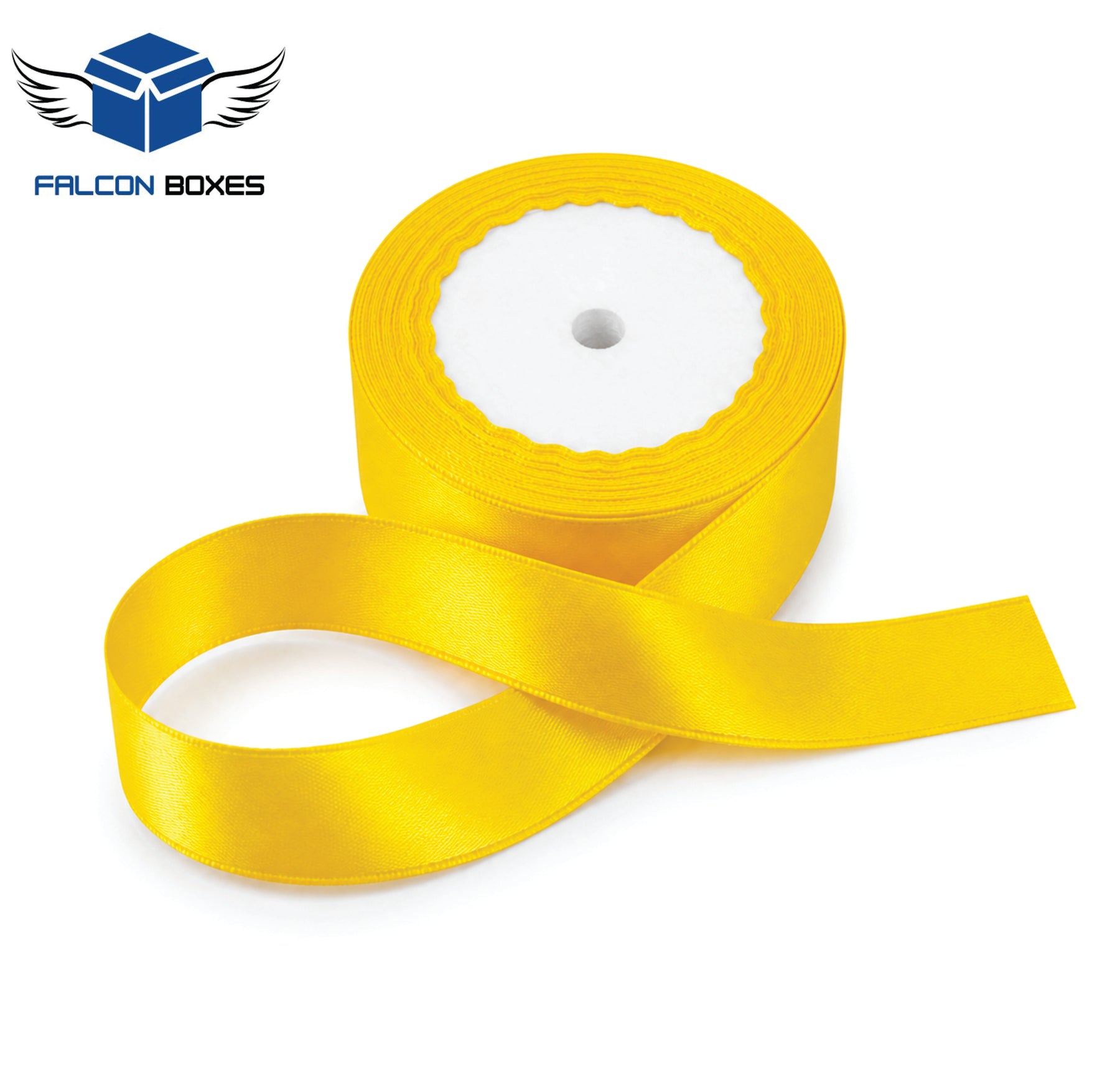 1 Inch Satin Ribbon Roll - 18 Yards for Gift Packaging