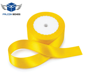 1 Inch Satin Ribbon Roll - 18 Yards for Gift Packaging
