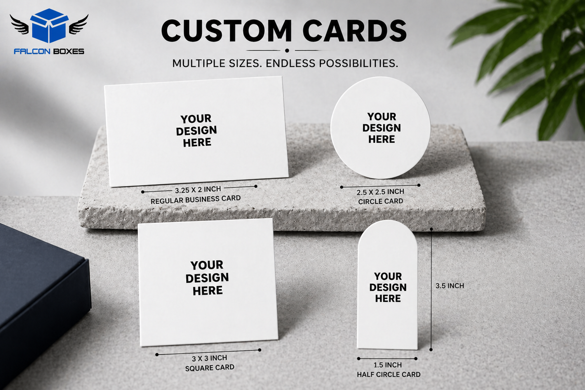 100Pcs Custom Business/Thank-You Cards