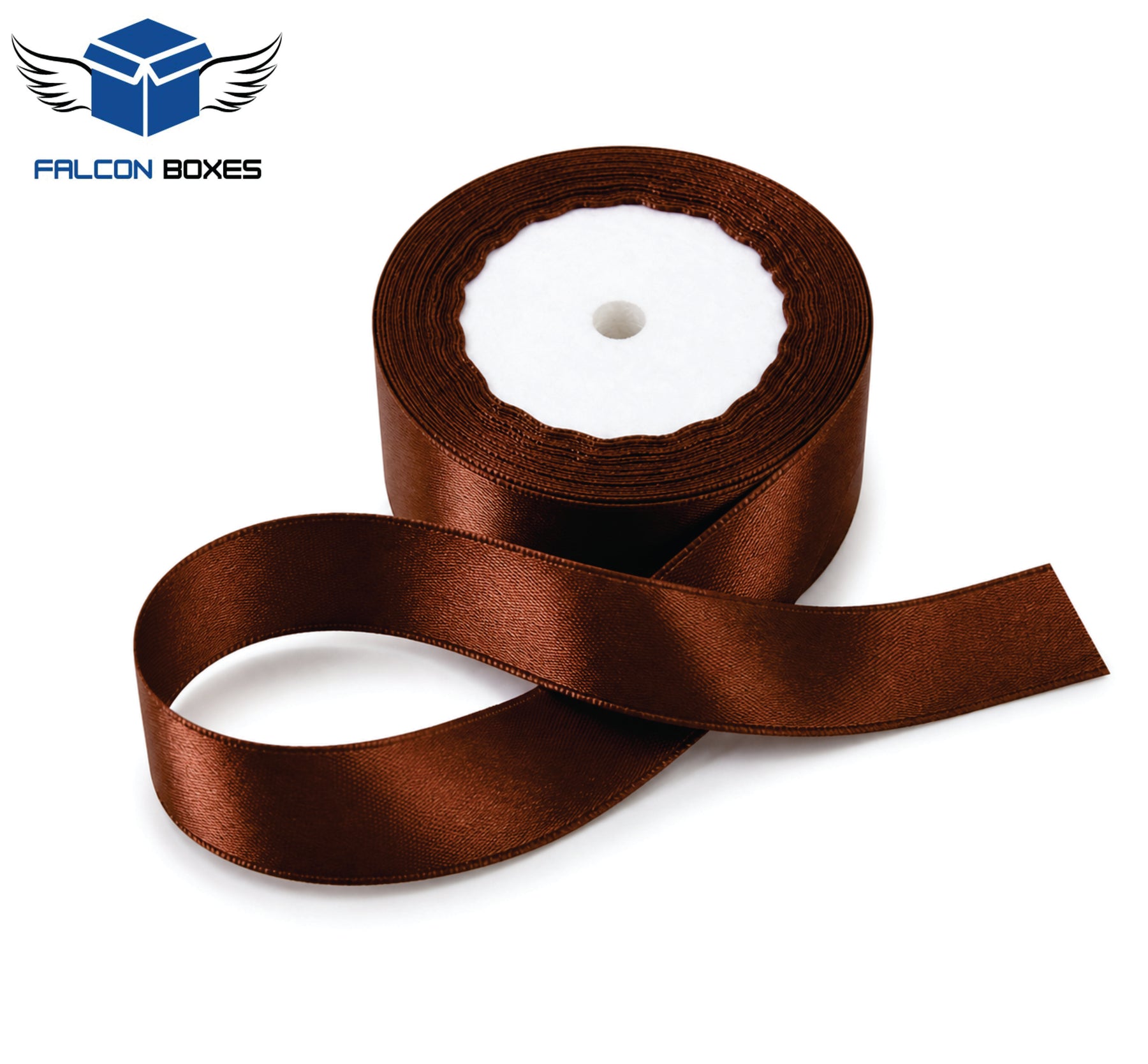 1 Inch Satin Ribbon Roll - 18 Yards for Gift Packaging