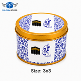 Tin Box B&W – Premium Umrah & Hajj Tabarruk Gift 125G