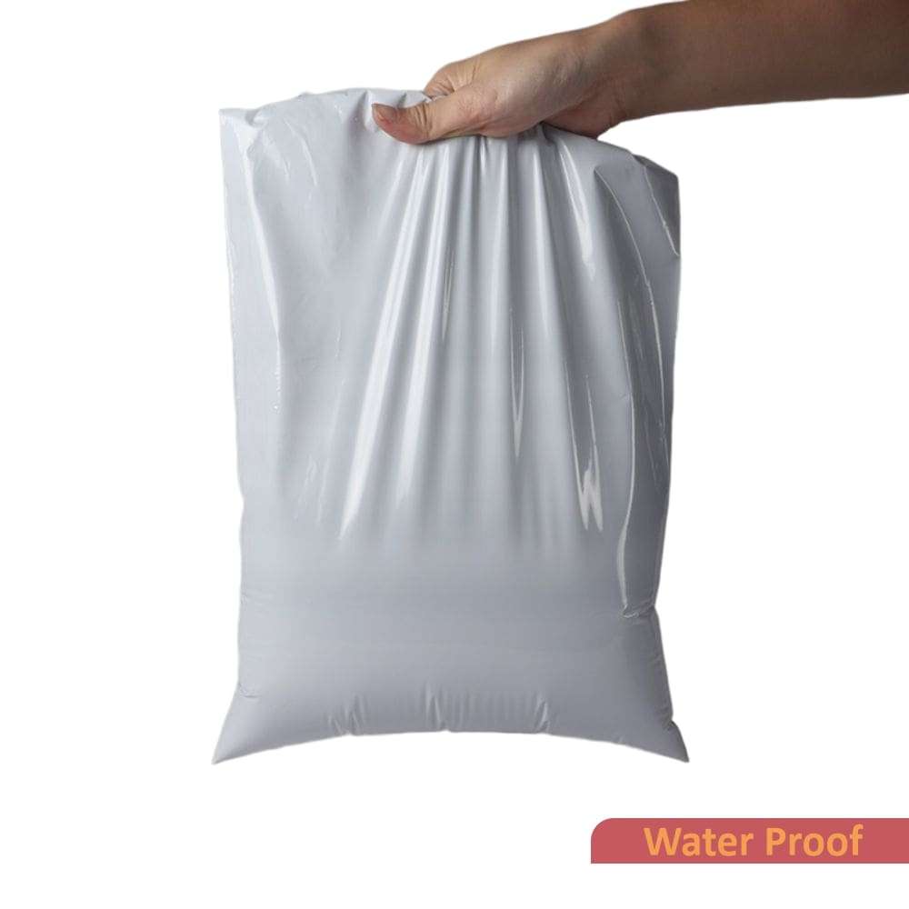 Premium poly mailer flyer bags with pocket