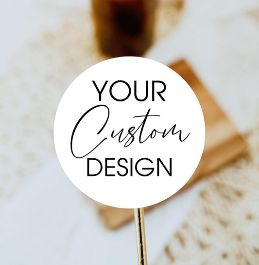 100pcs Custom Thank-You Stickers