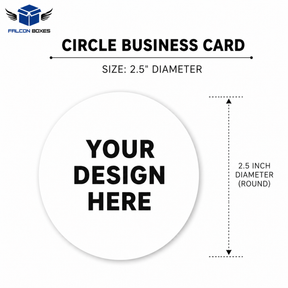 100Pcs Custom Design Cards (Single Side)