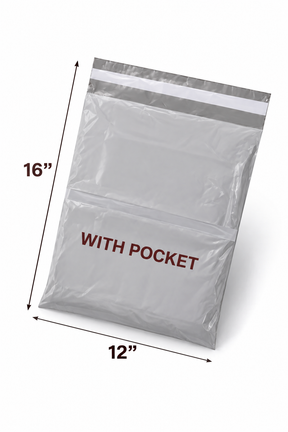 Courier Flyers Bags with Pocket for Delivery Shipping & Parcel