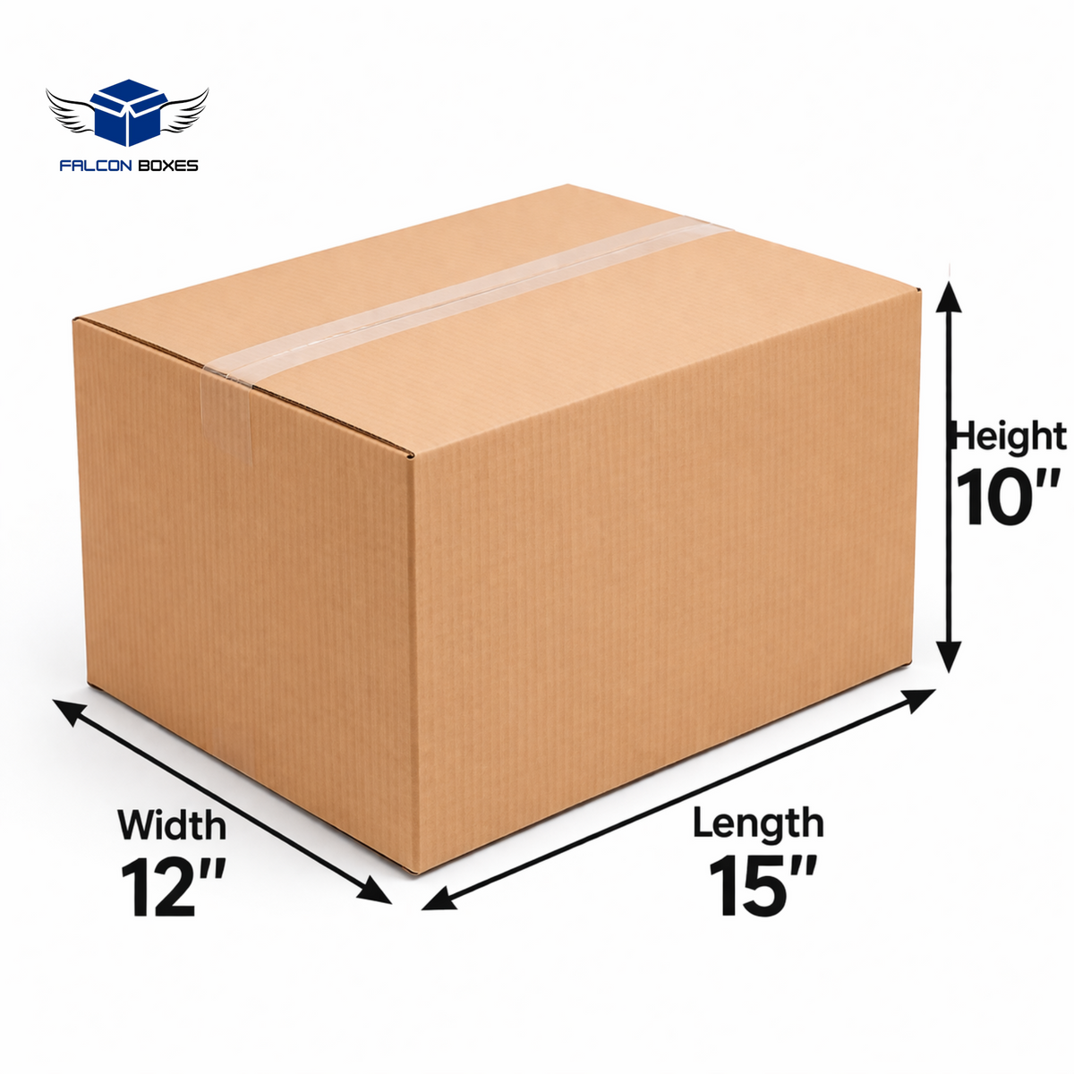 (15x12x10)Multipurpose Storage Carton– Strong & Reliable Packaging Solution (5 PLY)
