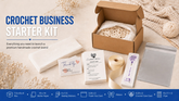 Crochet Business Starter Kit – Complete Premium Packaging Bundle for Handmade Crochet & Knitwear Brands