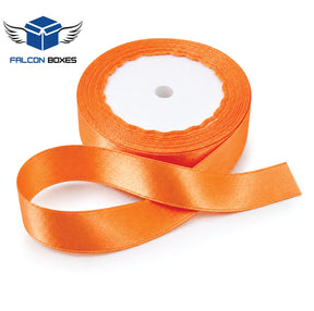 1 Inch Satin Ribbon Roll - 18 Yards for Gift Packaging