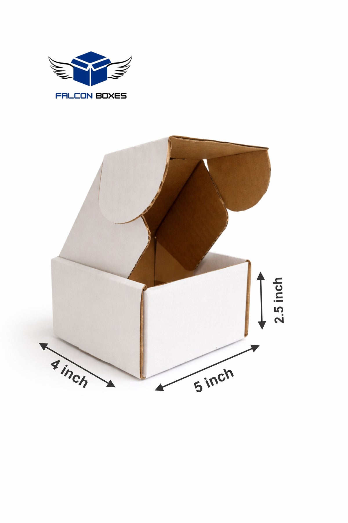 (5x4x2.5) White SwiftPack E-Commerce Box