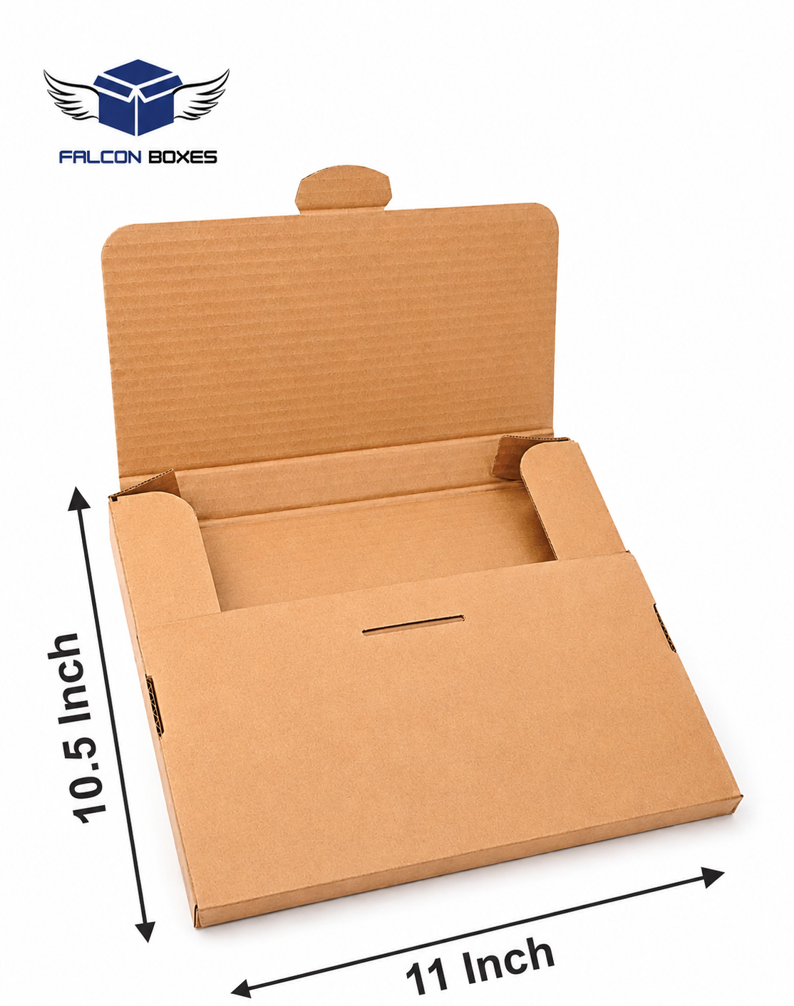 (11x10.5x1.5) Premium Corrugated  T-Shirt Packaging Box