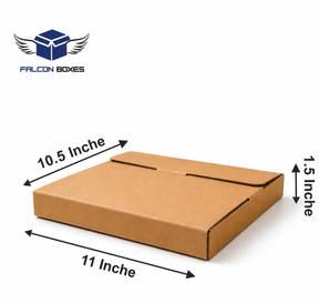 (11x10.5x1.5) Premium Corrugated  T-Shirt Packaging Box